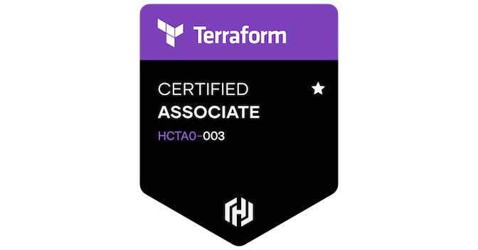 Logo certification Terraform Associate
